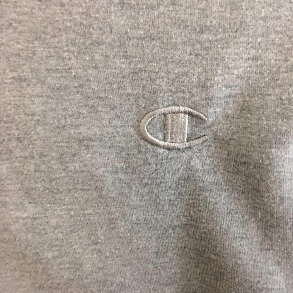 Champion Authentic Gray Logo Tee Men’s XL - Picture 4 of 7